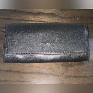 Matt & Nat Long Black Wallet